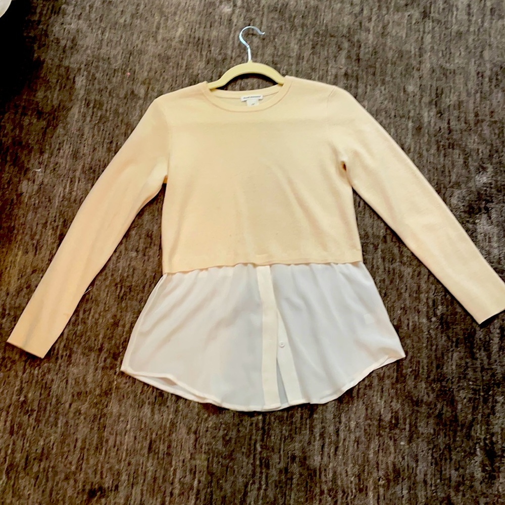 Club Monaco wool and silk top.